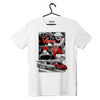 White COMIC DRIFT T-shirt