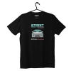 Black LEXUS IS200 IS300 STREET T-shirt