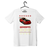 Biały T-shirt Mazda RX7 Ugly Christmas Sweater 