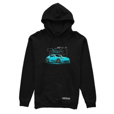 Czarna bluza z kapturem NISSAN 370Z