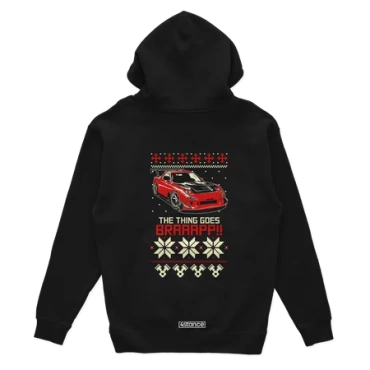 Bluza z kapturem Mazda RX7 Ugly Christmas Sweater