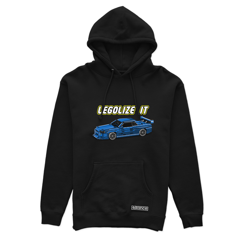 Black hoodie by LEGOLIZE IT