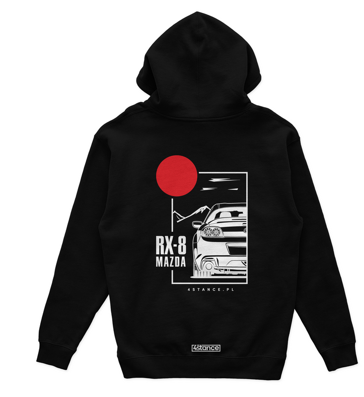 Black MAZDA RX-8 JDM hoodie
