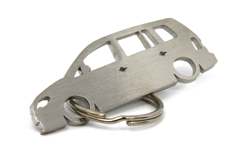 Stainless steel VW Volkswagen Touran key ring