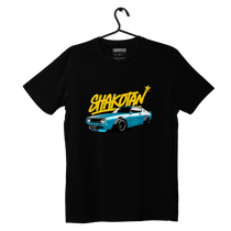 Black T-shirt shirt SHAKOTAN