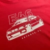 Tričko predné BMW E46 červené