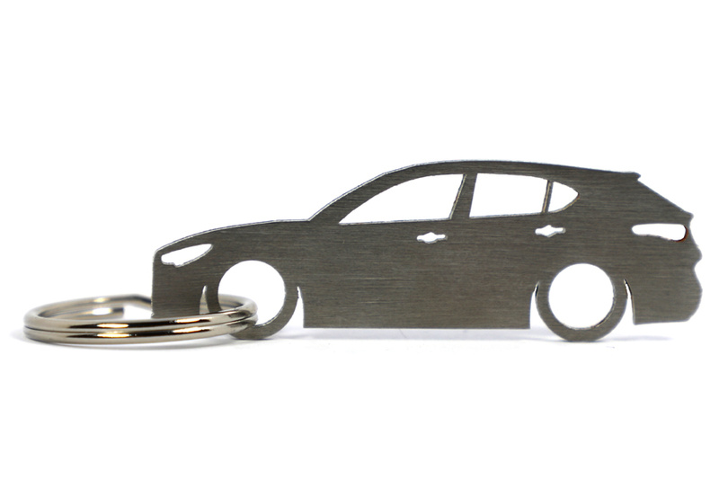 Alfa Romeo Stelvio stainless steel key ring