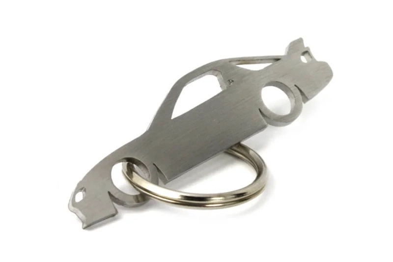 Mazda RX-7 stainless steel key ring