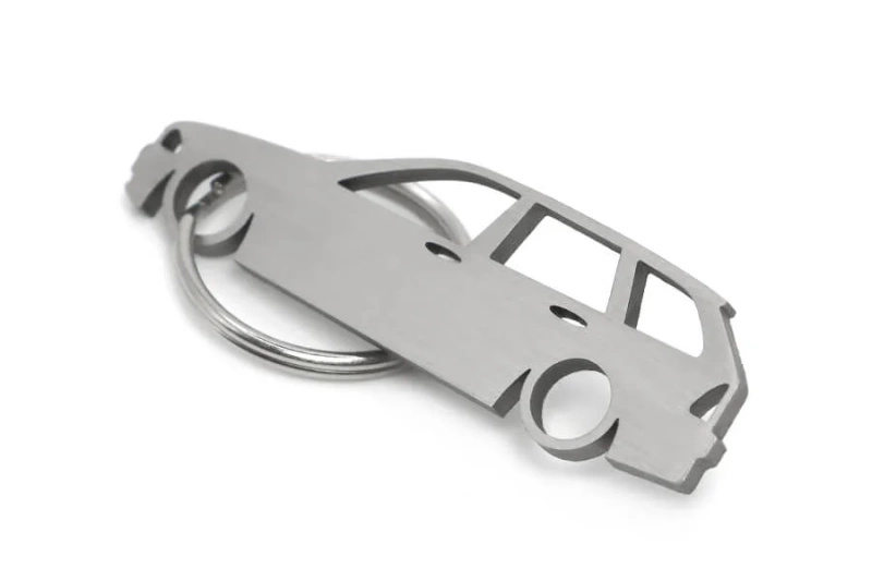 BMW E46 touring stainless steel key ring