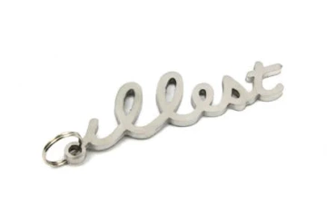 Brelok stal nierdzewna illest