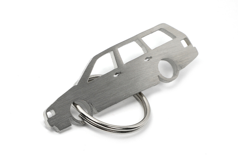 Stainless steel VW Volkswagen Passat B3 station wagon key ring