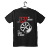 Czarny T-shirt koszulka Nishi Pomoje Club Is TE37 the answer