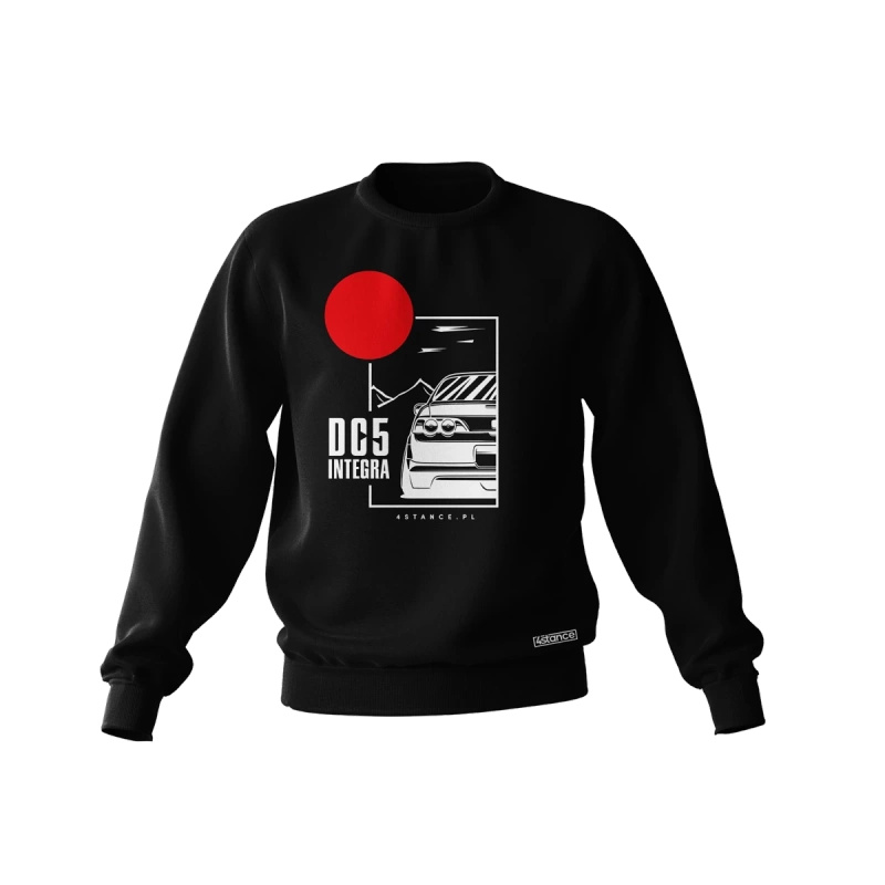 Black HONDA INTEGRA DC5 JDM sweatshirt