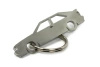 AUDI QUATTRO stainless steel key ring