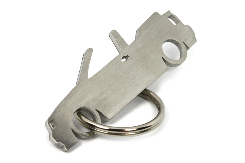 Stainless steel VW Volkswagen Golf MK3 Convertible key ring