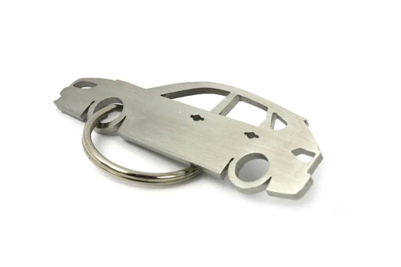 Subaru Impreza STI Raptoreye stainless steel key ring