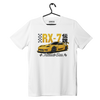 Biały T-shirt koszulka MAZDA RX-7