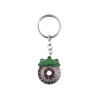 Brake disc keychain with caliper green