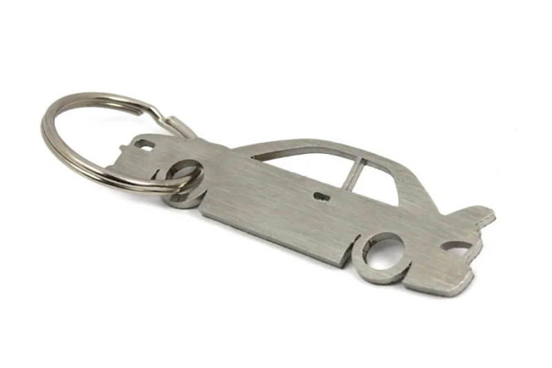 Subaru Impreza GC8 Meaneye stainless steel key ring
