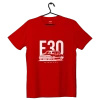 BMW E30 Klassiker T-Shirt Rot