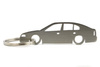 Skoda Octavia MK1 sedan stainless steel key ring