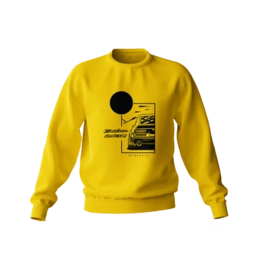 Bluza Datsun 240Z żółta