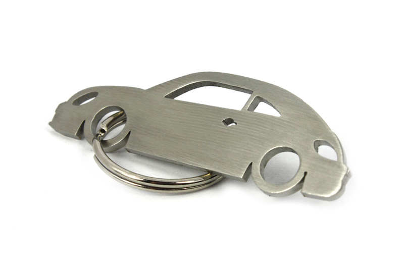 Stainless steel VW Volkswagen Garbus New Beetle key ring