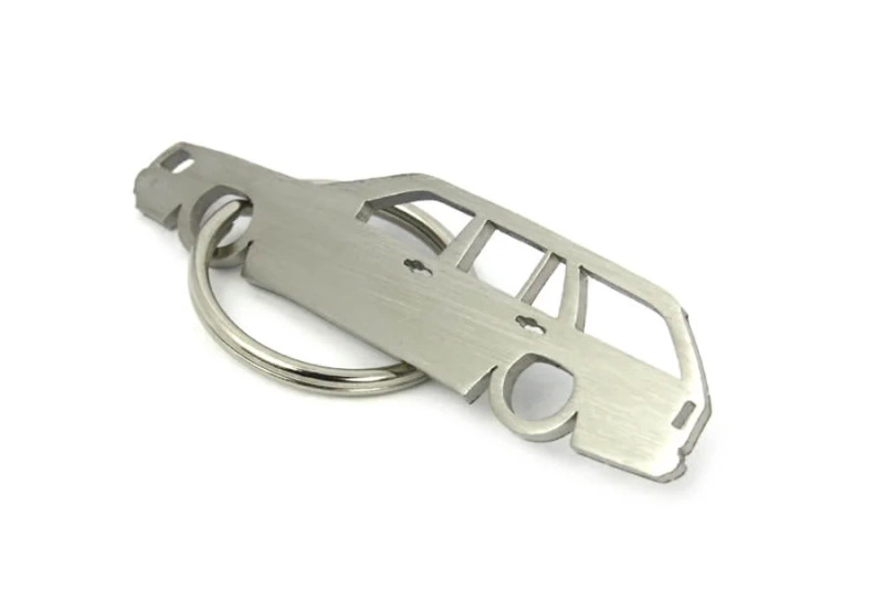 Mercedes-Benz E W124 station wagon stainless steel key ring