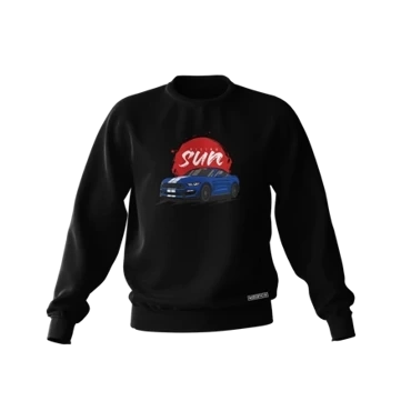 Czarna bluza FORD MUSTANG SUN
