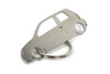Stainless steel VW Volkswagen Lupo key ring