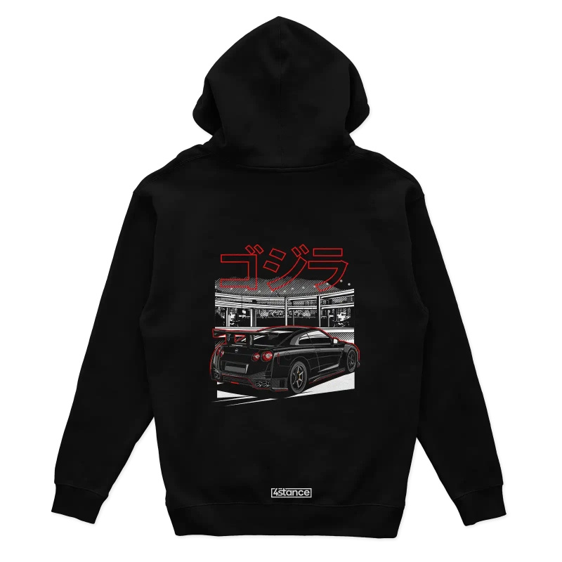 Bluza z kapturem Nissan Skyline GT-R R35 Back