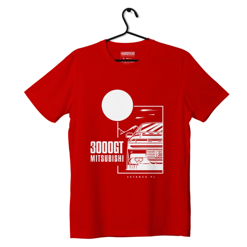 Mitsubishi 3000GT T-shirt red