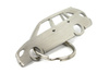 Skoda Fabia MK2 station wagon stainless steel key ring