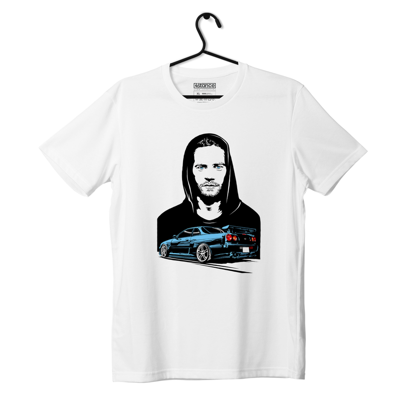 Černé tričko PAUL WALKER Skyline