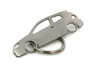 VW Volkswagen Golf MK5 3d stainless steel key ring