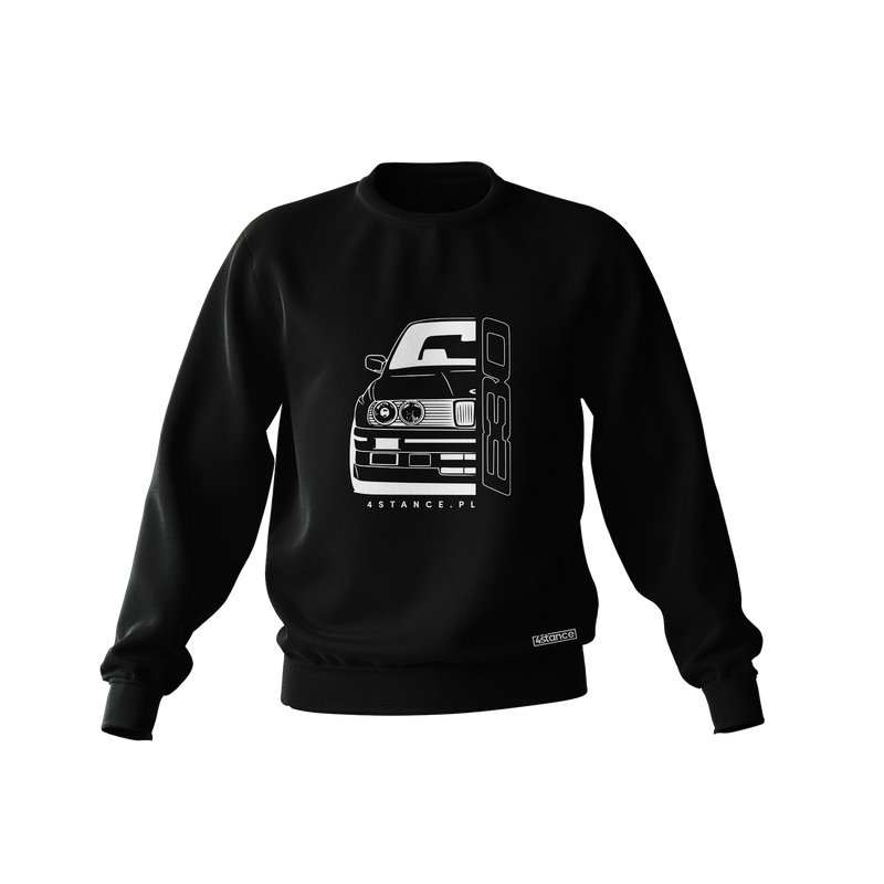 BMW E30 front sweatshirt black