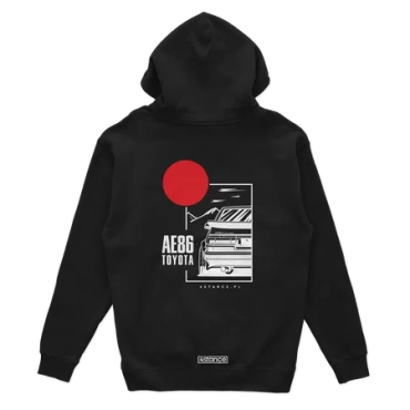 Toyota AE86 hoodie black