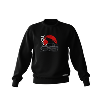 Schwarzes NISSAN GTR R34 GODZILLA Sweatshirt