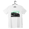 White T-shirt Nissan Skyline 35GT-RR