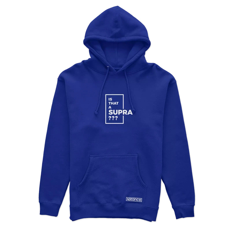 Känguru-Sweatshirt IS THAT A SUPRA blau