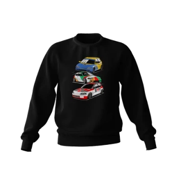 Czarna bluza Honda Civic EG6 Legend