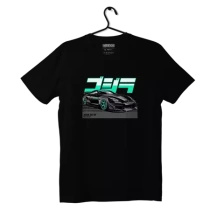 Czarny T-shirt koszulka Nissan Skyline 35GT-RR