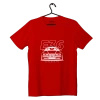 T-shirt front BMW E36 red