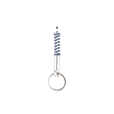 Key ring Shock absorber blue