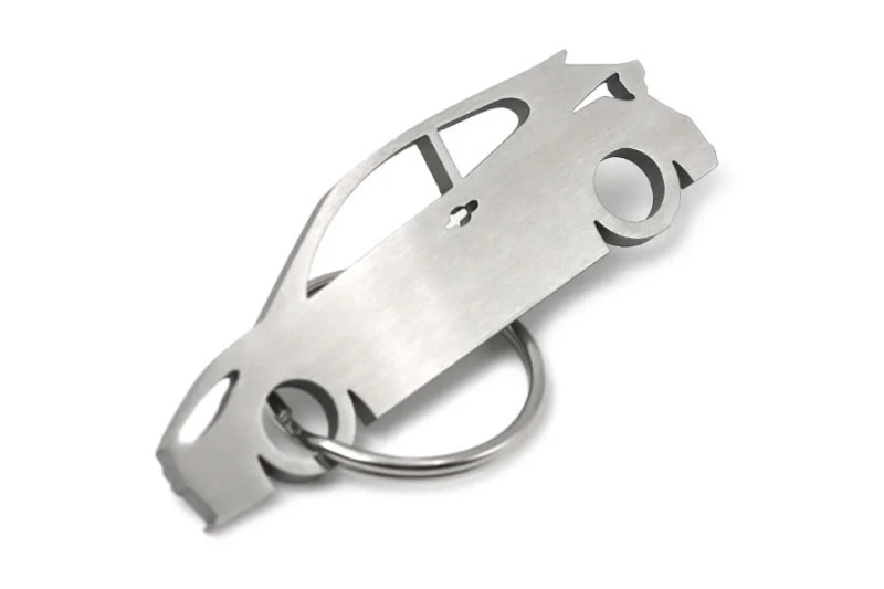 Toyota Yaris GR stainless steel key ring