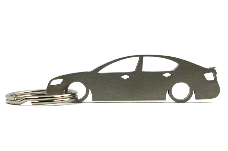 Skoda Octavia MK3 RS 5d sedan stainless steel key ring