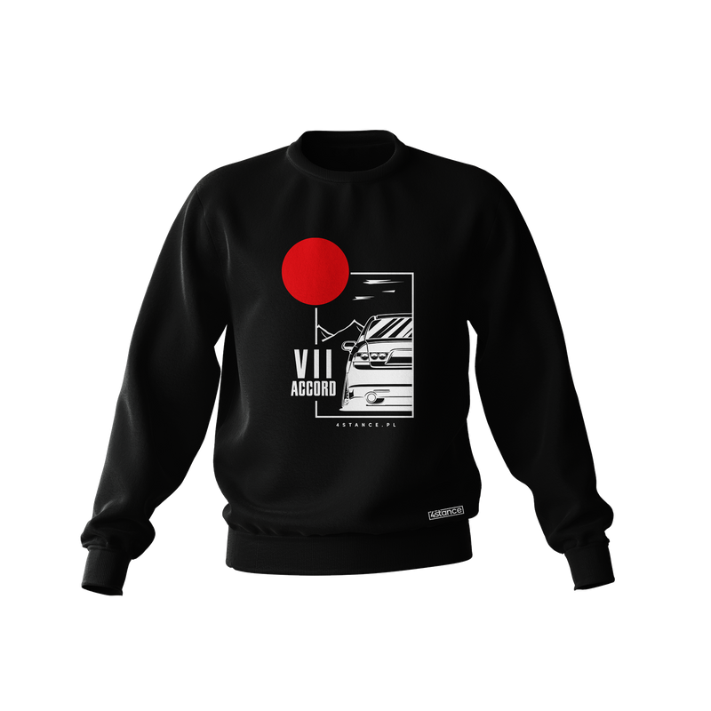 Schwarzes HONDA ACCORD VII JDM Sweatshirt