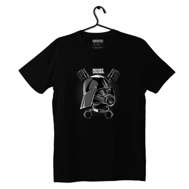 Czarny T-shirt koszulka BOOST VADER