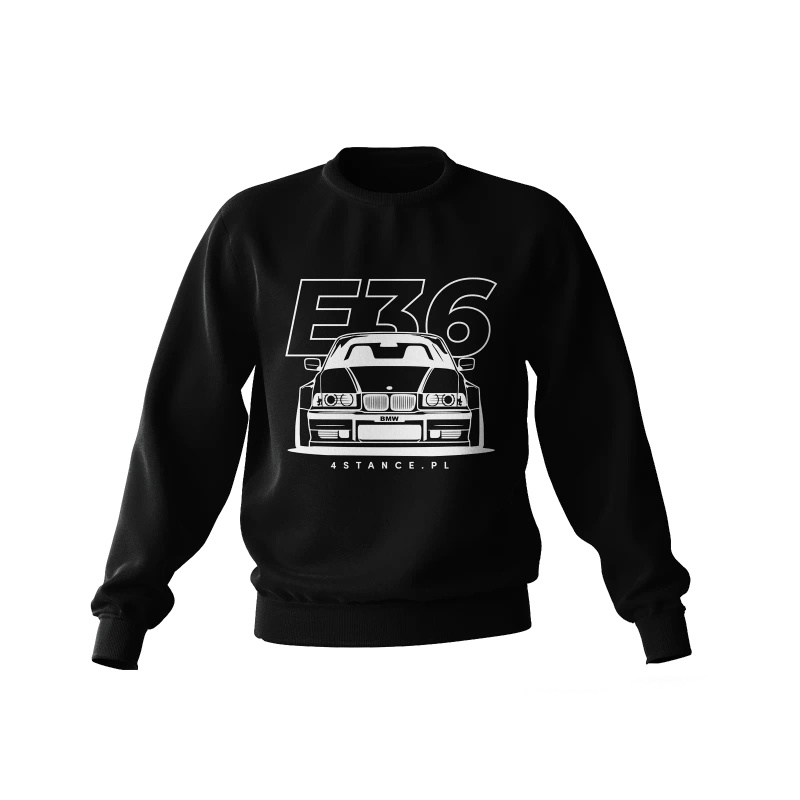 BMW E36 sweatshirt black
