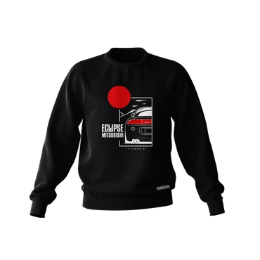 Czarna bluza MITSUBISHI ECLIPSE